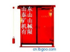 供應(yīng)泰安礦用對開式無壓風(fēng)門李峰電話：18653873069-- 山東泰山礦山機(jī)械有限公司銷售部