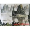 供應(yīng)火焰創(chuàng)意007木板噴山水畫(huà)樣板展