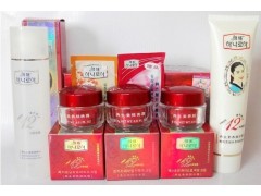 紅顏雪顏美白套裝4件套，紅顏嫩膚組合-- 廣西南寧市護(hù)膚精品化妝品公司銷售部