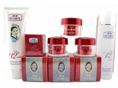 顏姬嫩膚養(yǎng)顏套裝四合一，紅色版本顏姬4件套-- 廣西南寧市護(hù)膚精品化妝品公司銷(xiāo)售部