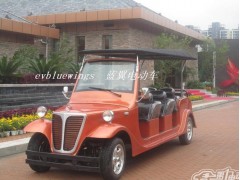 開封供應云南電動老爺車 電動觀光車 8座 AW8082K-- 鄭州藍翼電動科技有限公司