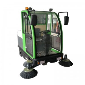 全封閉電動掃地車2000大型工業專用地