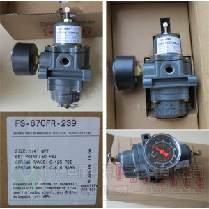 費希爾Fisher67CFR-239減壓閥，空氣