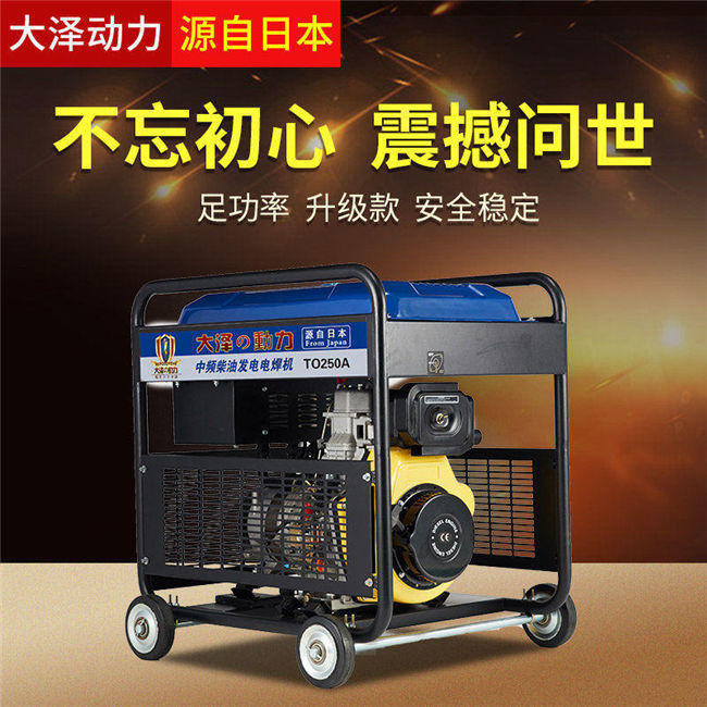 電啟動250A柴油發電電焊機優點-- 上海豹羅實業有限公司