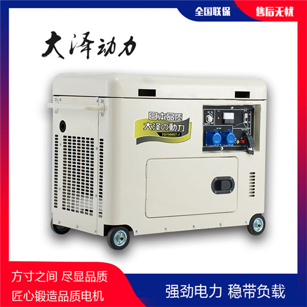 大澤便攜式8kw小型柴油發電機-- 上海豹羅實業有限公司