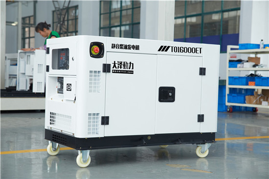雙缸12kw水冷靜音柴油發電機組為-- 上海豹羅實業有限公司