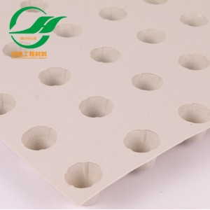 常州3cm塑料防護(hù)排水板出廠帶合格證