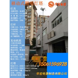 HMF961 4*200wLED戶(hù)外移動(dòng)照明車(chē)自動(dòng)