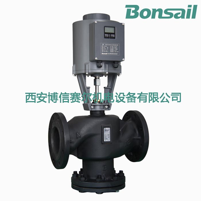 供應(yīng)西安博信國產(chǎn)大口徑電動溫控閥-- 西安博信賽爾機電設(shè)備有限公司