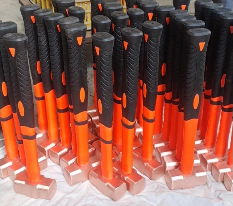 河北拓開防爆工具批量生產(chǎn)防爆銅八角錘 紫銅錘 黃銅錘-- 泊頭邦拓防爆機(jī)械工具有限公司