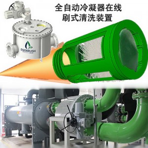 EQOBRUSH自動凝器清洗結垢無化學劑清