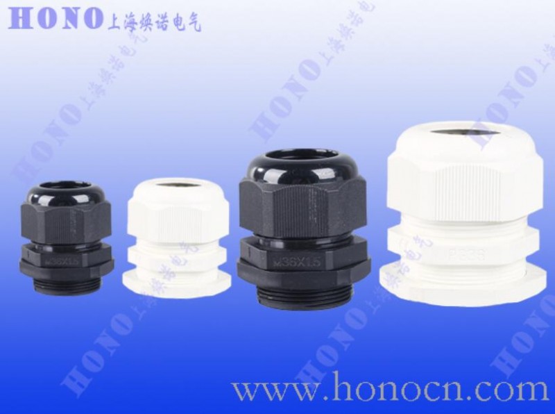 尼龍電纜接頭 尼龍格蘭頭 塑料填料函 環(huán)保新料尼龍防水接頭-- 上海煥諾電氣科技有限公司